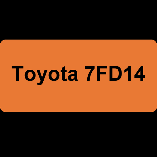 Toyota 7FD14